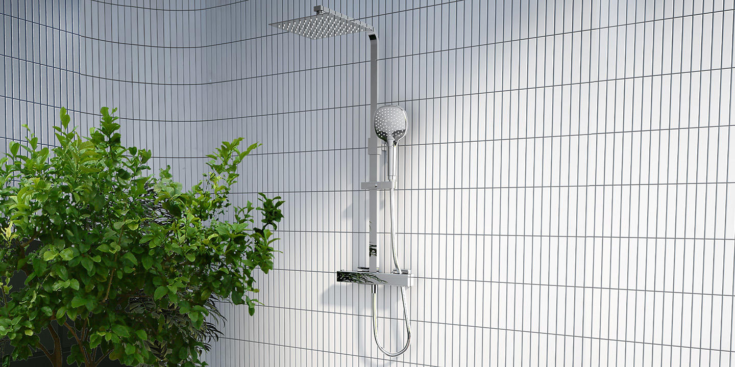 Artema AquaHeat Termostatik Duş Sistemi Banyo Bataryası Sabit Sıcaklık